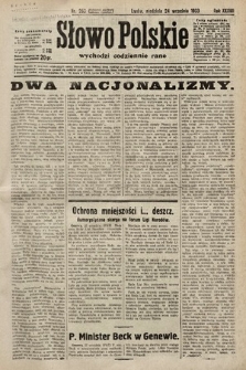 Słowo Polskie. 1933, nr 263