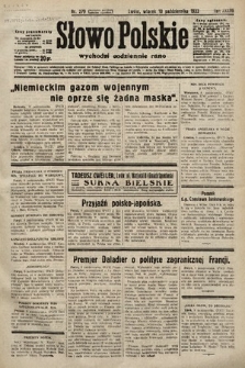 Słowo Polskie. 1933, nr 279