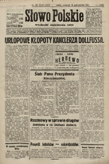 Słowo Polskie. 1933, nr 281