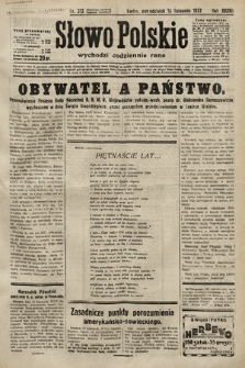 Słowo Polskie. 1933, nr 313