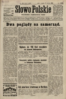 Słowo Polskie. 1933, nr 339