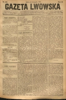 Gazeta Lwowska. 1878, nr 281