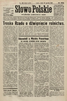 Słowo Polskie. 1933, nr 352