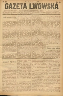 Gazeta Lwowska. 1878, nr 301