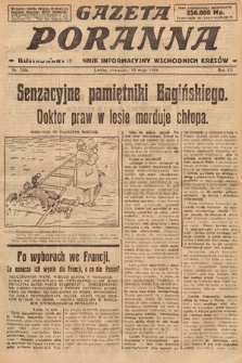Gazeta Poranna : ilustrowany dziennik informacyjny wschodnich kresów. 1924, nr 7064