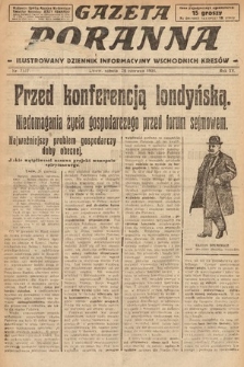 Gazeta Poranna : ilustrowany dziennik informacyjny wschodnich kresów. 1924, nr 7107