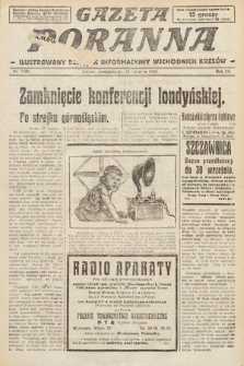Gazeta Poranna : ilustrowany dziennik informacyjny wschodnich kresów. 1924, nr 7158