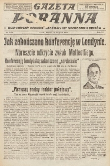 Gazeta Poranna : ilustrowany dziennik informacyjny wschodnich kresów. 1924, nr 7159