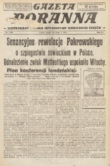Gazeta Poranna : ilustrowany dziennik informacyjny wschodnich kresów. 1924, nr 7160