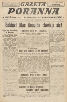 Gazeta Poranna : ilustrowany dziennik informacyjny wschodnich kresów. 1924, nr 7206