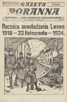 Gazeta Poranna : ilustrowany dziennik informacyjny wschodnich kresów. 1924, nr 7252