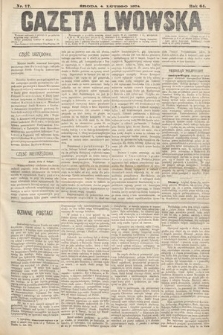 Gazeta Lwowska. 1874, nr 27