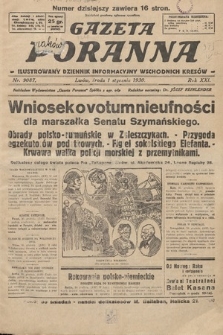Gazeta Poranna : ilustrowany dziennik informacyjny wschodnich kresów. 1930, nr 9087