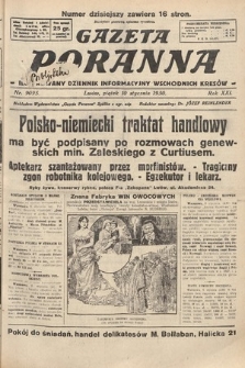 Gazeta Poranna : ilustrowany dziennik informacyjny wschodnich kresów. 1930, nr 9095