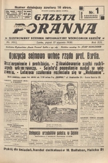 Gazeta Poranna : ilustrowany dziennik informacyjny wschodnich kresów. 1930, nr 9102