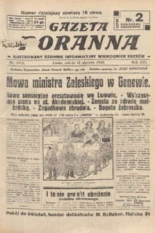 Gazeta Poranna : ilustrowany dziennik informacyjny wschodnich kresów. 1930, nr 9103
