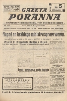 Gazeta Poranna : ilustrowany dziennik informacyjny wschodnich kresów. 1930, nr 9106
