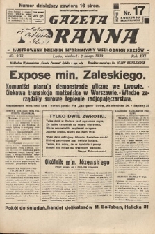 Gazeta Poranna : ilustrowany dziennik informacyjny wschodnich kresów. 1930, nr 9118