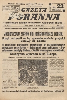 Gazeta Poranna : ilustrowany dziennik informacyjny wschodnich kresów. 1930, nr 9123