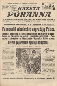 Gazeta Poranna : ilustrowany dziennik informacyjny wschodnich kresów. 1930, nr 9126