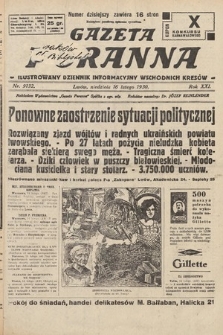 Gazeta Poranna : ilustrowany dziennik informacyjny wschodnich kresów. 1930, nr 9132