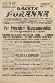 Gazeta Poranna : ilustrowany dziennik informacyjny wschodnich kresów. 1930, nr 9134