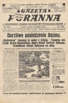 Gazeta Poranna : ilustrowany dziennik informacyjny wschodnich kresów. 1930, nr 9143