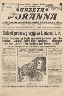 Gazeta Poranna : ilustrowany dziennik informacyjny wschodnich kresów. 1930, nr 9145