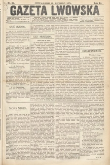 Gazeta Lwowska. 1874, nr 34