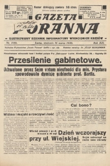 Gazeta Poranna : ilustrowany dziennik informacyjny wschodnich kresów. 1930, nr 9160