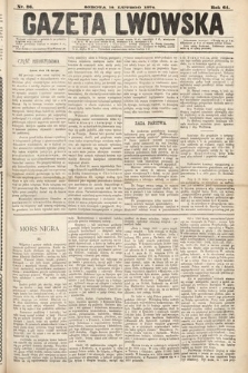Gazeta Lwowska. 1874, nr 36