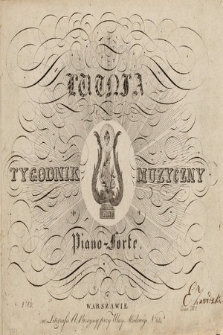 Lutnia : tygodnik muzyczny na piano-forte. No. 10