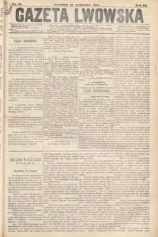 Gazeta Lwowska. 1874, nr 47