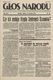 Głos Narodu. 1938, nr 28