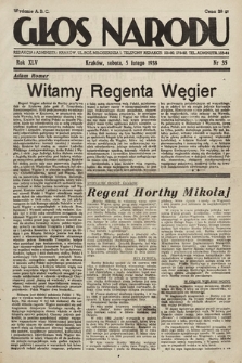 Głos Narodu. 1938, nr 35