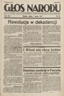 Głos Narodu. 1938, nr 63