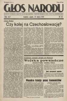 Głos Narodu. 1938, nr 83