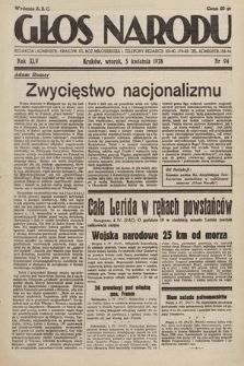 Głos Narodu. 1938, nr 94