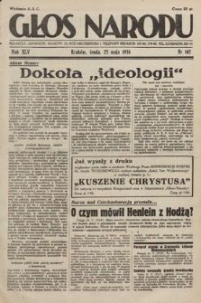 Głos Narodu. 1938, nr 142