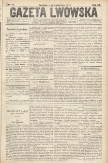 Gazeta Lwowska. 1874, nr 74