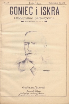 Goniec i Iskra : czasopismo perjodyczne. 1897, nr 7