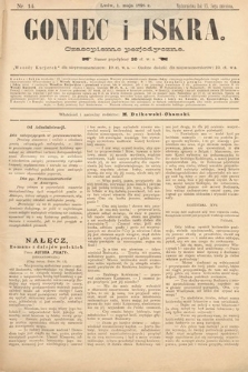 Goniec i Iskra : czasopismo perjodyczne. 1898, nr 14