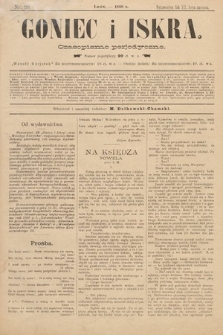 Goniec i Iskra : czasopismo perjodyczne. 1899, nr 29