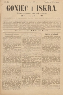 Goniec i Iskra : czasopismo perjodyczne. 1899, nr 31