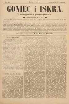 Goniec i Iskra : czasopismo perjodyczne. 1899, nr 32