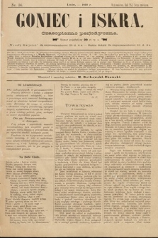Goniec i Iskra : czasopismo perjodyczne. 1899, nr 36