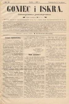 Goniec i Iskra : czasopismo perjodyczne. 1899, nr 38