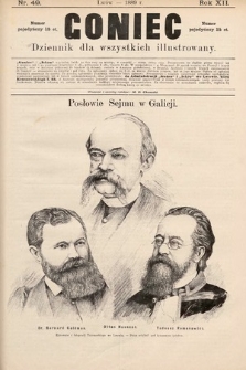 Goniec : dziennik dla wszystkich. 1889, nr 49