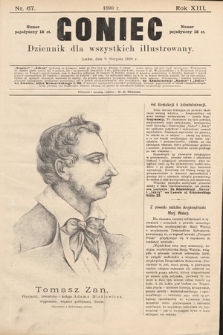 Goniec : dziennik dla wszystkich illustrowany. 1890, nr 67