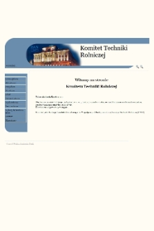 Komitet Techniki Rolniczej Polskiej Akademii Nauk